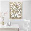 Picture of White Wash Florals I _GroupedProduct_Rectangle_Portrait_Canvas_Framed_