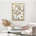Picture of White Wash Florals I _GroupedProduct_Rectangle_Portrait_Canvas_Framed_