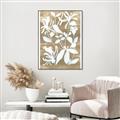 Picture of White Wash Florals I _GroupedProduct_Rectangle_Portrait_Canvas_Framed_