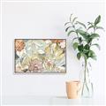 Picture of Pretty Florals I _GroupedProduct_Rectangle_Landscape_Canvas_Framed_