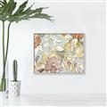 Picture of Pretty Florals I _GroupedProduct_Rectangle_Landscape_Canvas_Framed_