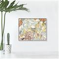 Picture of Pretty Florals I _GroupedProduct_Rectangle_Landscape_Canvas_Framed_