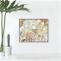 Picture of Pretty Florals I _GroupedProduct_Rectangle_Landscape_Canvas_Framed_