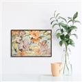 Picture of Pretty Florals II _GroupedProduct_Rectangle_Landscape_Canvas_Framed_