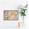 Picture of Pretty Florals II _GroupedProduct_Rectangle_Landscape_Canvas_Framed_