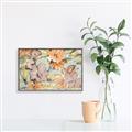 Picture of Pretty Florals II _GroupedProduct_Rectangle_Landscape_Canvas_Framed_