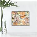 Picture of Pretty Florals II _GroupedProduct_Rectangle_Landscape_Canvas_Framed_