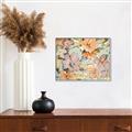 Picture of Pretty Florals II _GroupedProduct_Rectangle_Landscape_Canvas_Framed_
