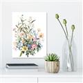 Picture of Wild Flower Bouquet II _GroupedProduct_Rectangle_Portrait_Unframed_Print_Only_