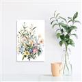 Picture of Wild Flower Bouquet II _GroupedProduct_Rectangle_Portrait_Unframed_Print_Only_