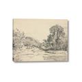 Picture of Sketched Creek _GroupedProduct_Rectangle_Landscape_Canvas_