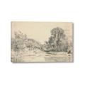 Picture of Sketched Creek _GroupedProduct_Rectangle_Landscape_Canvas_