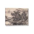 Picture of Sketched River _GroupedProduct_Rectangle_Landscape_Canvas_