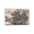 Picture of Sketched River _GroupedProduct_Rectangle_Landscape_Canvas_