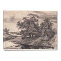 Picture of Sketched River _GroupedProduct_Rectangle_Landscape_Canvas_