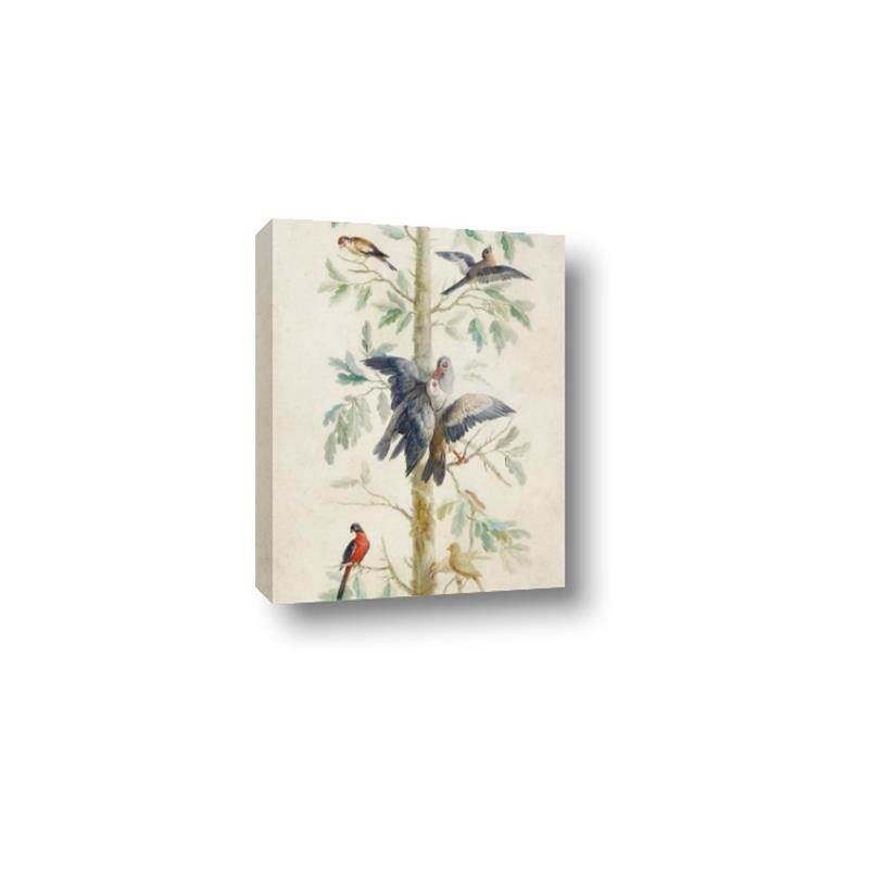Picture of Six Birds _GroupedProduct_Rectangle_Portrait_Canvas_