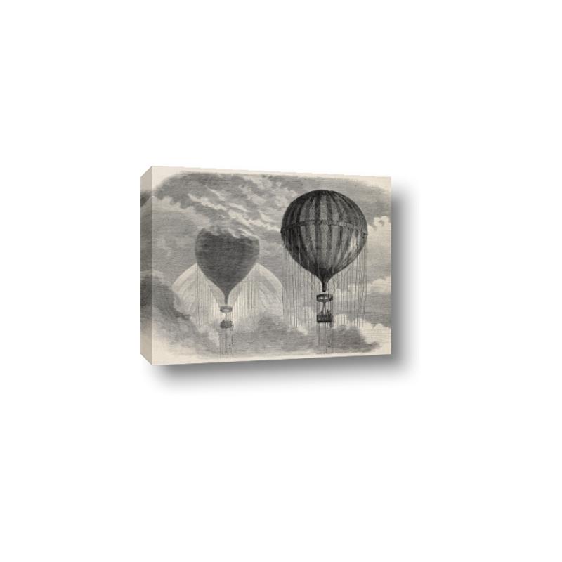 Picture of Sketched Airballoons _GroupedProduct_Rectangle_Landscape_Canvas_