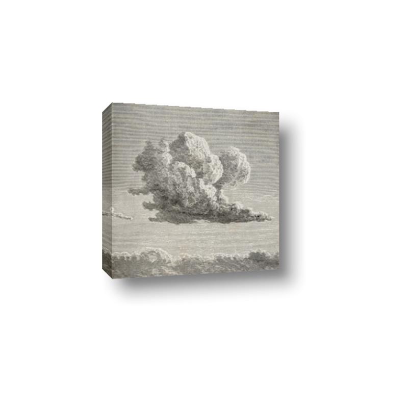Picture of Sketched Clouds _GroupedProduct_Square_Canvas_
