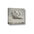 Picture of Sketched Clouds _GroupedProduct_Square_Canvas_