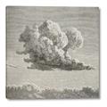 Picture of Sketched Clouds _GroupedProduct_Square_Canvas_
