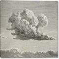 Picture of Sketched Clouds _GroupedProduct_Square_Canvas_