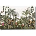 Picture of Jungle Flowers  _GroupedProduct_Rectangle_Landscape_Canvas_