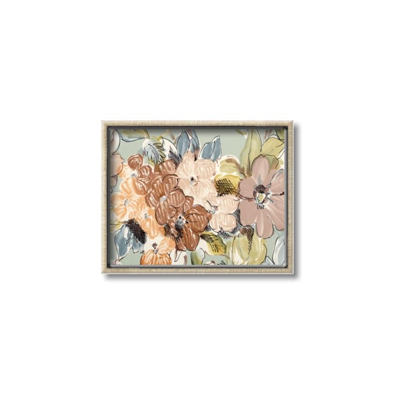 Picture of Pretty Florals III _GroupedProduct_Rectangle_Landscape_Canvas_Framed_
