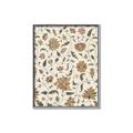 Picture of Nouveau Florals II _GroupedProduct_Rectangle_Portrait_Canvas_Framed_