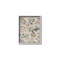 Picture of Vintage Florals II _GroupedProduct_Rectangle_Portrait_Canvas_Framed_
