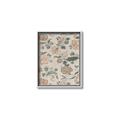 Picture of Vintage Florals II _GroupedProduct_Rectangle_Portrait_Canvas_Framed_