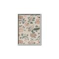 Picture of Vintage Florals II _GroupedProduct_Rectangle_Portrait_Canvas_Framed_