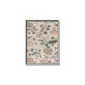 Picture of Vintage Florals II _GroupedProduct_Rectangle_Portrait_Canvas_Framed_