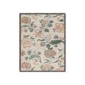 Picture of Vintage Florals II _GroupedProduct_Rectangle_Portrait_Canvas_Framed_