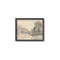 Picture of Sketched Creek _GroupedProduct_Rectangle_Landscape_Canvas_Framed_