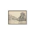Picture of Sketched Creek _GroupedProduct_Rectangle_Landscape_Canvas_Framed_