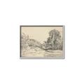 Picture of Sketched Creek _GroupedProduct_Rectangle_Landscape_Canvas_Framed_