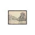 Picture of Sketched Creek _GroupedProduct_Rectangle_Landscape_Canvas_Framed_