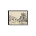 Picture of Sketched Creek _GroupedProduct_Rectangle_Landscape_Canvas_Framed_