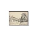 Picture of Sketched Creek _GroupedProduct_Rectangle_Landscape_Canvas_Framed_