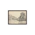 Picture of Sketched Creek _GroupedProduct_Rectangle_Landscape_Canvas_Framed_