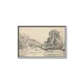 Picture of Sketched Creek _GroupedProduct_Rectangle_Landscape_Canvas_Framed_