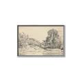 Picture of Sketched Creek _GroupedProduct_Rectangle_Landscape_Canvas_Framed_