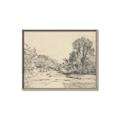 Picture of Sketched Creek _GroupedProduct_Rectangle_Landscape_Canvas_Framed_