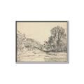 Picture of Sketched Creek _GroupedProduct_Rectangle_Landscape_Canvas_Framed_