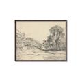 Picture of Sketched Creek _GroupedProduct_Rectangle_Landscape_Canvas_Framed_