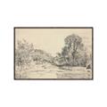 Picture of Sketched Creek _GroupedProduct_Rectangle_Landscape_Canvas_Framed_