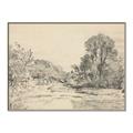 Picture of Sketched Creek _GroupedProduct_Rectangle_Landscape_Canvas_Framed_