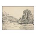 Picture of Sketched Creek _GroupedProduct_Rectangle_Landscape_Canvas_Framed_