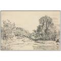 Picture of Sketched Creek _GroupedProduct_Rectangle_Landscape_Canvas_Framed_