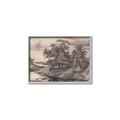Picture of Sketched River _GroupedProduct_Rectangle_Landscape_Canvas_Framed_